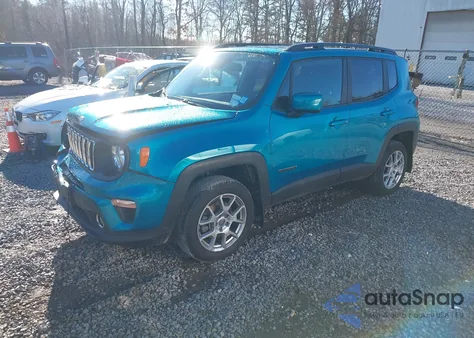 2020 Jeep Renegade Latitude 4X4 z USA, uszkodzony, nr VIN ZACNJBBB7LPM01215